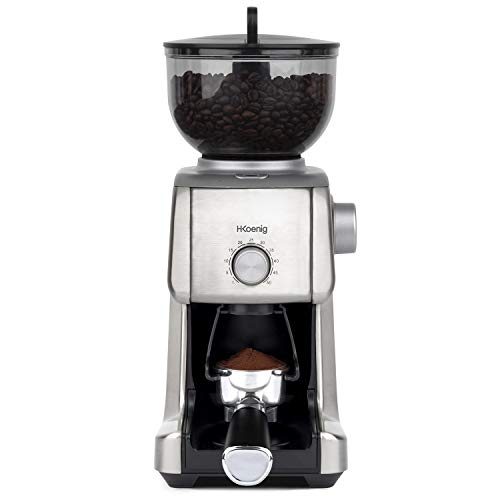 Moinho Elétrico H.KOENIG GRD830 (Capacidade: 0.4 kg) H.Koenig - Moedores de café - 0,4 kg, 130 w, reservatório, fácil limpeza