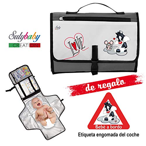 Mudador Portátil Impermeável para Bebé (Recondicionado Como Novo) SulyBaby Creations - Móveis para bebês e crianças pequenas - portátil, impermeável, bebé, recondicionado