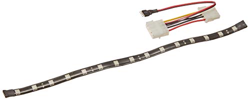 Silverstone Ls01 Led Strips Flexível 15 Leds Vermelho Silverstone - Fios e cordões de luz - flexível, 15 leds, usb, vermelho
