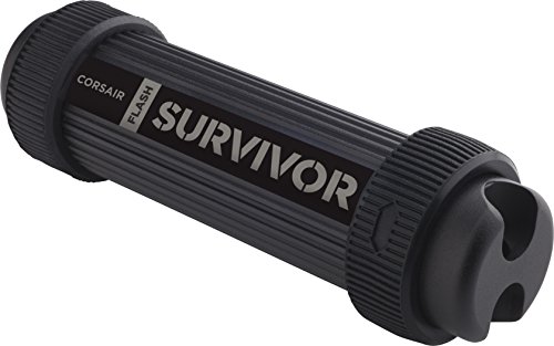 Pen USB CORSAIR Flash Survivor Stealth (Type: Pen Drive - Capacity: 128 GB) Corsair - Pen drives usb - 128 GB, usb 3.0, Type-A