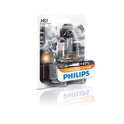 Lâmpada para Faróis de Motociclos PHILIPS CITYVISION Moto Philips - Iluminação de veículo a motor - resistente à água, preto