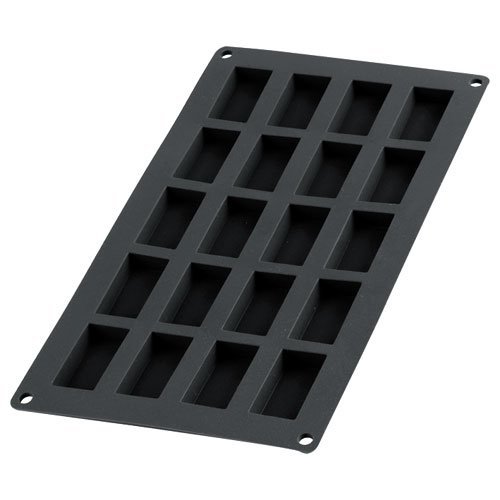 Formas de Bolinho Léküé Mini Financier Rectangular Lékué - Formas de cozinha - mini, financier, rectangular