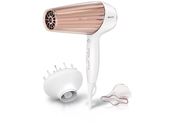 Secador de Cabelo PHILIPS HP8280/00 (2300 W - 3 níveis de temperatura) Philips - Secadores de cabelo - 2300 w, 3 níveis de temperatura, 6 posições, tecnologia iónica