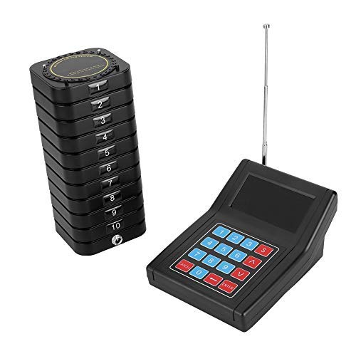 Sistema de Chamada BEWINNER EU-100 (Receptor) Bewinner - Telemóveis - botões, preto, lítio recarregável, cr2032