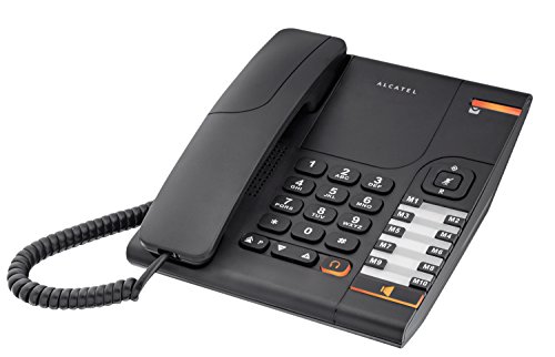 Telefone sem fio ALCATEL Temporis 380 Preto ALCATEL - Telefones com fios - sem fio, preto