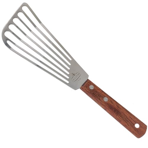 Espátula LA CUISINE (Material: Aço Inoxidável) La Cuisine - Espátulas - aço inoxidável, preto branco, lavável