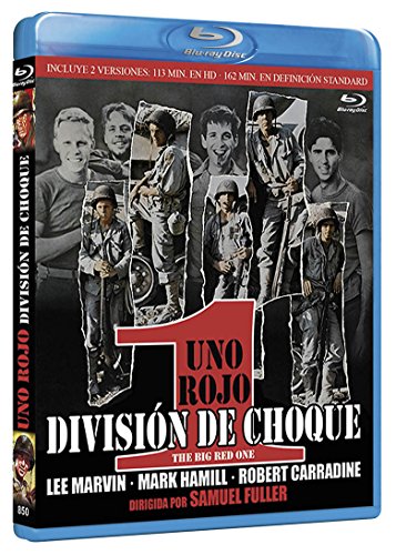 Blu-Ray Uno Rojo, DivisiÃ³n de Choque (EdiciÃ³n en EspaÃ±ol) Unknown - Dvds e vídeos - blu-ray, edição em espanhol, guerra