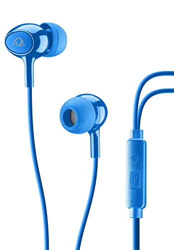 Auriculares com Fio AQL Acoustic (In Ear - Microfone) AQL - Fones de ouvido e headsets - in ear, microfone, azul