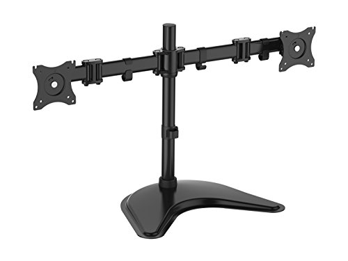 Suporte de Mesa para TV EQUIP Lcd Desk Dual (de 13'' a 27'' - até 10 Kg - Preto) Equip - Acessórios de monitor de computador - suporte mesa tv, equip lcd desk dual, 13 a 27 polegadas, até 10 kg, preto