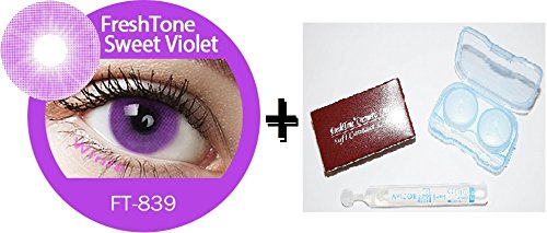 Lentes de Contato LÁTINOS Sweet Violet (1 Unidade) FreshTone - Lentes de contato - lentes, contacto, violet