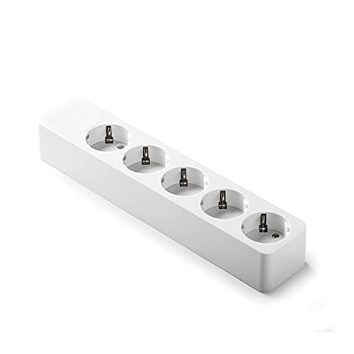 Extensão Elétrica FAMATEL 5 Tomas (3680 W - Tipo F) Famatel - Fios e cabos elétricos - 5 tomas, 3680 w, tipo f, proteção contra sobrecarga