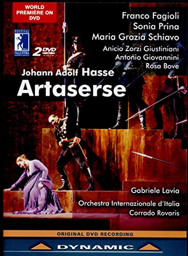 CD Hasse,Johann Adolf - Artaserse (1 CDs) Dynamic - Dvds e vídeos - cd, hasse, johann adolf, artaserse