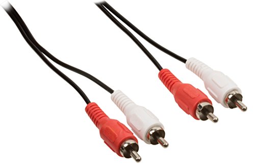 Cabo de Áudio VALUELINE (RCA - 1.5 m - Preto) Valueline - Cabos de áudio e vídeo - 1.5 m, RCA, preto, pvc
