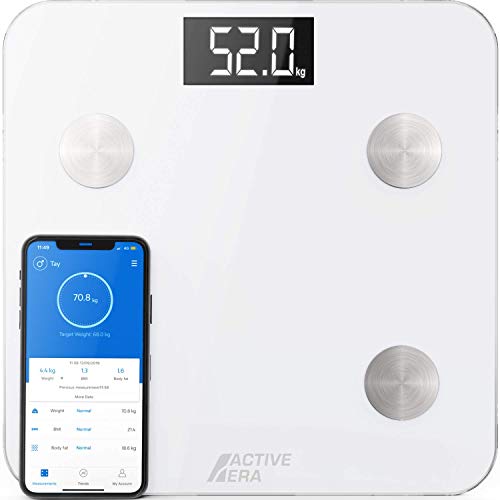 Active Era Balança Inteligente com Bluetooth Active Era - Balanças de peso corporal - inteligente, bluetooth