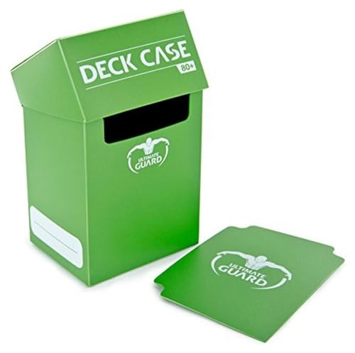Caixa de Cartas para Jogos ULTIMATE GUARD Deck Case Green Final (Verde) Ultimate Guard - Brinquedos e jogos - jogos, caixa, verde