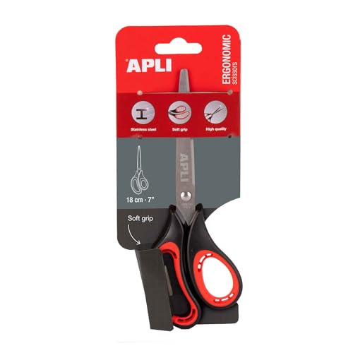 Tesoura Apli Soft Grip (Recondicionado Como Novo) APLI - Cortadores - tesoura, apl, soft grip, recondicionado, como novo