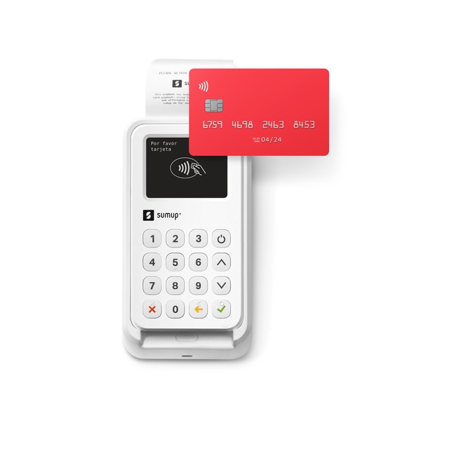 Leitor de smart card sumup 3g+ payment kit branco (Leitor ou Gravador) SUMUP - Terminais de cartão de crédito - smart card, 3g, branco