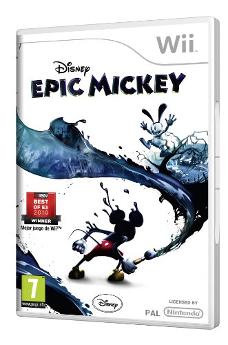 Jogo Nintendo Wii EPIC MICKEY (Wii - M3) Nintendo - Software de jogos de vídeo - jogo, nintendo wii, epic mickey
