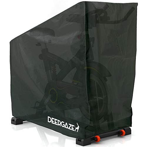 Capa Ciclismo em Espiral para Interior e Exterior 25X25Cm DEERGAZE - Capas para bicicletas - poliéster oxford, impermeável, resistente UV, interior e exterior