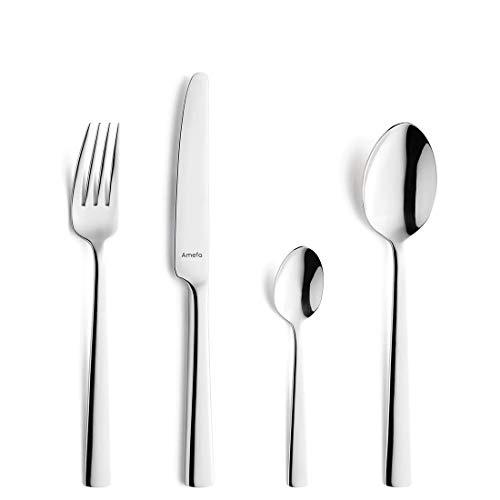Conjunto de Talheres AMEFA (Material: Aço) Amefa - Jogos de talheres - 5 peças, aço inoxidável, resistente à corrosão, fácil de limpar