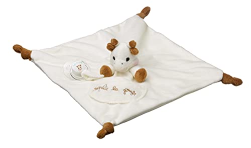 Peluche VULLI Sophie La Girafe com Chupeta Vulli - Animais de pelúcia - confortável, lavável, 30x30x7,5 cm