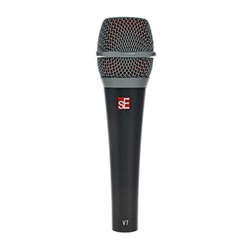 Microfone V7 Live Se Electronics Preto e Prateado Se Electronics - Microfones - microfone, dinâmico, supercardioide, 40Hz-19kHz