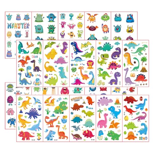 Autocolantes Decorativos para Crianças ILANTULE B1 ILantule - Tatuagens temporárias - decorativos, crianças, desenhos coloridos