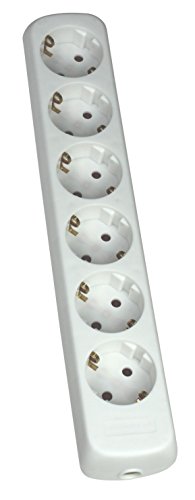 Extensão Elétrica SCHWABE 11711 (6 tomadas) as - Schwabe - Fios e cabos elétricos - 6 tomadas, 1,5 m, proteção contra sobrecarga