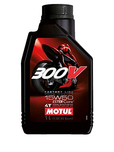 Óleo de Motocicleta MOTUL 300V Factory Line Road Racing 4T 15W50 100% Synthèse 1L MOTUL - Óleo do motor do veículo - óleo, motocicleta, motul, Factory Line, Road Racing, 4t, 15W50, synthèse