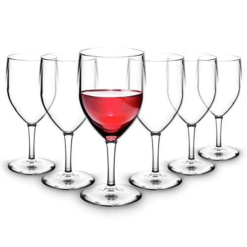 Copos de Vinho RB Rbplastik 6 Unidades (Recondicionado Como Novo) RBDRINKS - Copos e canecas - copos, vinho, rb, rbplastik, reconidcionado