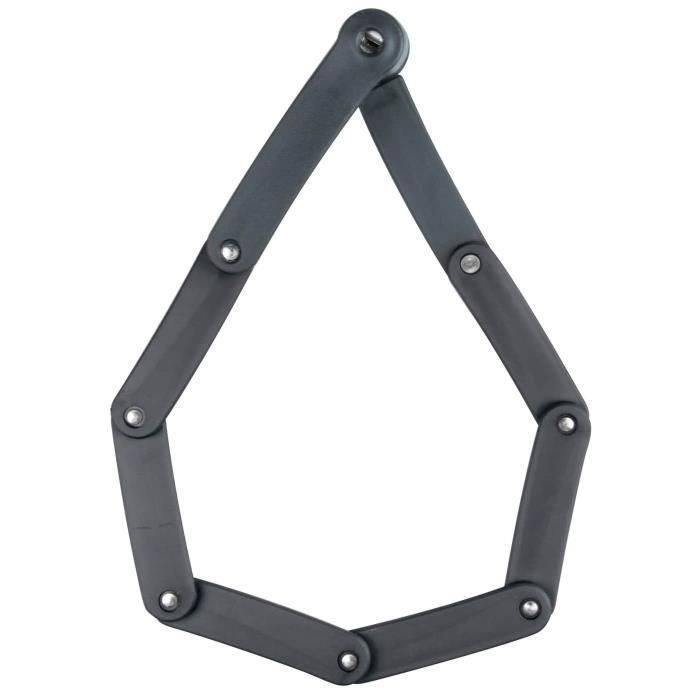 Cadeado Antirroubo WACHTER 730-80 Preto 15463 - Fechaduras e chaves - aço endurecido, revestimento de plástico, preto, 80 cm