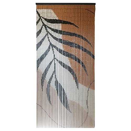 Cortina de Jardim Eurásia com Tecido de Bambu e Tecido de Poliéster - Azul TIENDA EURASIA - Cortinas e cortinados - bambu, poliéster, azul, exterior