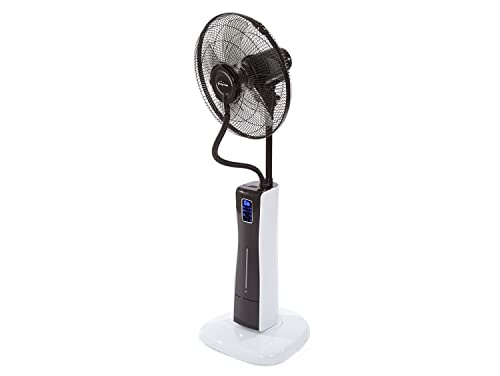 Ventoinha de Pé com Nebulizador PURLINE Misty 2 PURLINE - Ventiladores - ventoinha, nebulizador, purline misty 2, rotacao vertical, 3 velocidades, mando a distancia