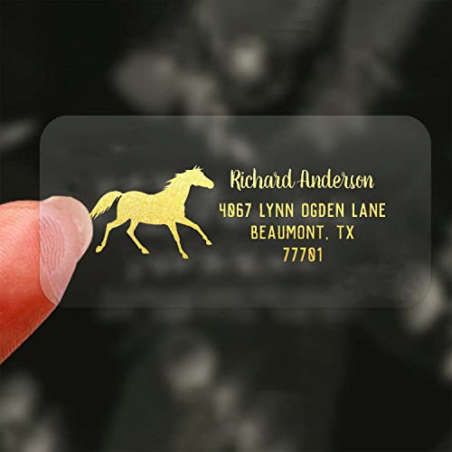 Etiqueta para Endereços HORSE LOVER BUSINESS GSCSP - Materiais de arte e artesanato - etiqueta, endereços, horse lover business
