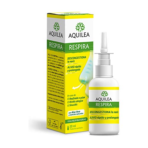 Spray de Respiro Aquilea Respira (20ml) AQUILEA - Medicamentos e drogas - congestão nasal, hipertónica, aloe vera, eucalipto, abeto