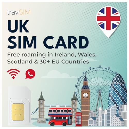 Cartão de Memória TRAVSIM UK (10 GB - Preto) travSIM - Placas e adaptadores de interface de computador - 10 Gb, MicroSDHC, universal, preto