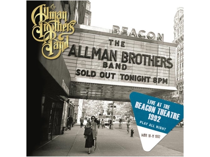 CD The Allman Brothers Band - Play All Night: Live (2LP) Legacy - Música e gravações de som - cd, allman brothers band, play all night, live, 2LP