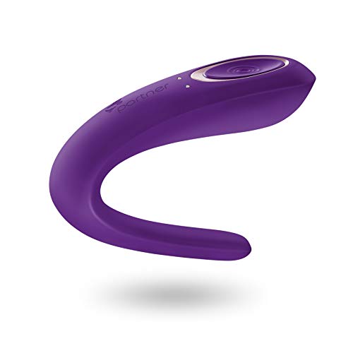 Vibrador de Pares Satisfyer Partner Purple | Roxo (Gadgets) Satisfyer - Massageadores - vibrador, parejas, satisfyer, partner, purple, roxo