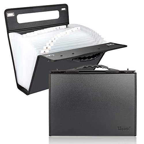 Organizador de Papéis UQUELIC 26 Compartimentos Uquelic - Pastas de arquivo - 26 compartimentos, PP shell, resistente, a4