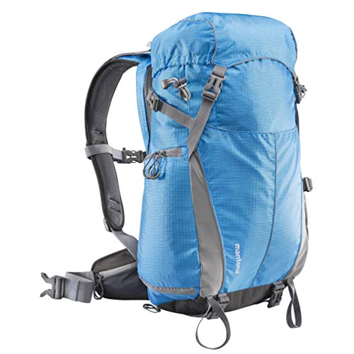 Mantona Elements 16l Azul Bolsa para Câmaras de Filmes Mantona - Bolsas e estojos para câmeras - 1,6L, ajustáveis, resistente, forro suave