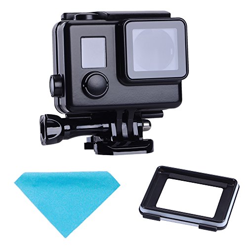Capa Impermeável SUPTIG para Action Cam Hero 4/3/3+ Preto Suptig - Caixas estanques para câmeras subaquáticas - impermeável, policarbonato, inox, Hero 4/3/3+, resistente ao pó