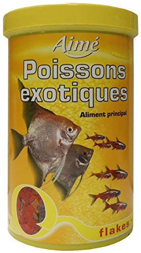 Alimentação para Peixes AIME Exotic Fish (1 L) AIME - Ração para cães - escamas, equilibrada, peixes exóticos