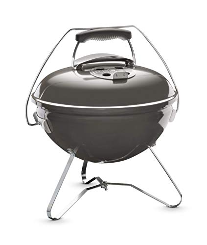 Churrasco WEBER Smokey Joe Premium (Azul - Aço Inoxidável - 37.8x33.5x24.1cm) Weber - Eletrodomésticos - aço inoxidável, revestimento porcelanizado, portátil, ferrugem resistente