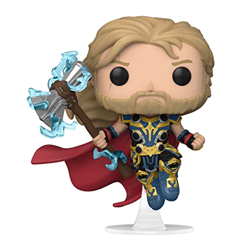 Figura FUNKO Pop! Marvel: Love & Thunder - Thor w/ Stormbreaker (10 cm) Funko - Brinquedos - Thor, Stormbreaker, vinil, 9 cm
