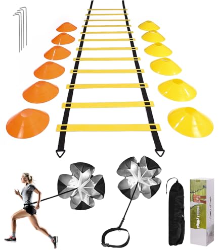 Kit de Treino SOBEAU Speed Agility (Idade Mínima: 6 Anos) SOBEAU - Escadas de velocidade e agilidade e barreiras - kit, treino, speed agility, idade mínima 6 anos
