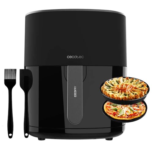 Fritadeira sem Óleo Cecofry Fantastik 5500 Pack Cecotec Cecotec - Fritadeiras - sem óleo, 1500w, 5l, inox