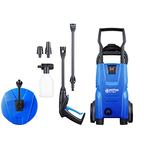 Lavadora de Alta Pressão NILOFSC 110 (1400W) Nilfisk - Lavadoras de alta pressão - 1400W, indicador luminoso, alta pressão