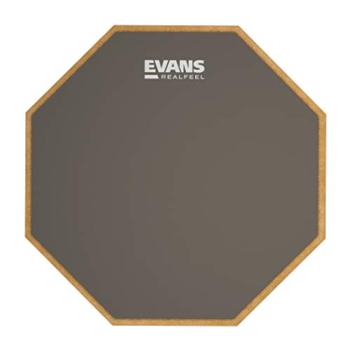 Tambor de Bateria EVANS RF12G RealFeel Speed Pad Drum Pad Evans - Práticas de tambor - tambor, bateria, evans, realfeel, speed pad, drum pad