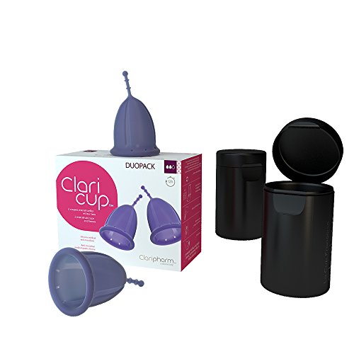 Claripharm Claricup Dupla Caixa de Menstruais Tamanho 2 CLARIPHARM Claripharm - Copos menstruais - dupla caixa, menstruais, tamanho 2