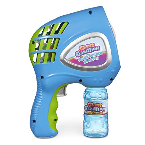Bláster de Bolhas GAZILLION Mega Bubble Blast (Idade Mínima Recomendada: 6 anos) Gazillion by Funrise - Brinquedos de bolhas de sabão - máquina divertida, fazer bolhas, encher garrafa, infinitas bolhas